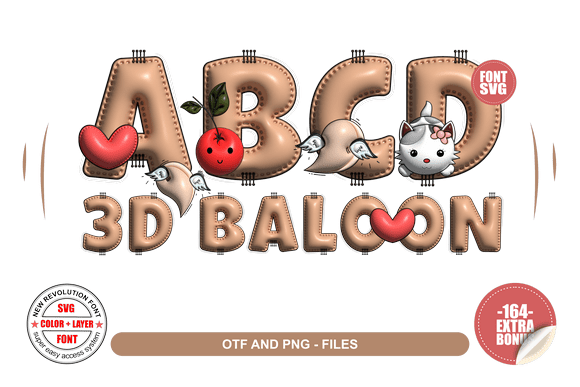 3d Baloon Font - Featured Image