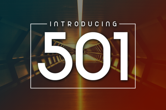 501 Font - Featured Image