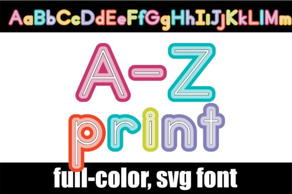 A-z Print Font - Featured Image