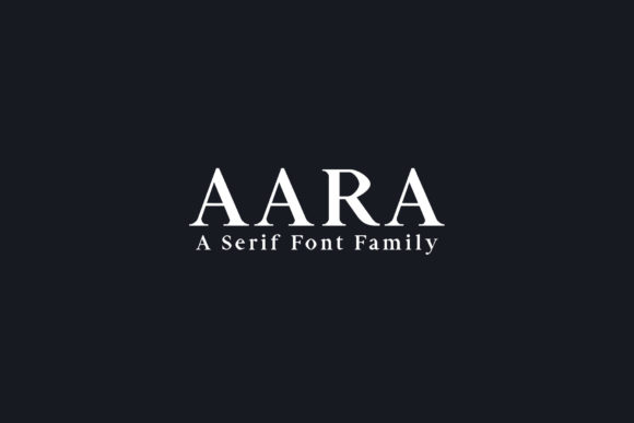 Aara Family Font - Featured Image