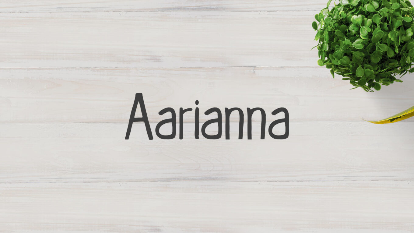 Aarianna Font - Featured Image