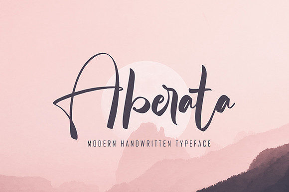Aberata Font - Featured Image