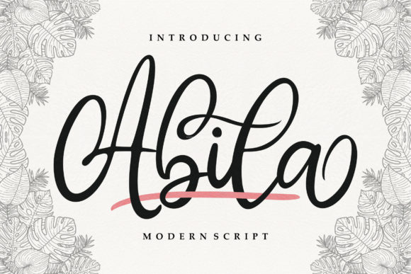 Abila Font - Featured Image