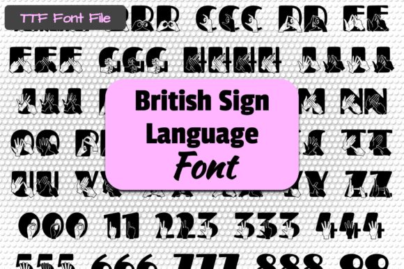 Able Lingo BSL 5 Font - Featured Image