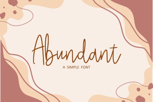 Abundant Font - Featured Image