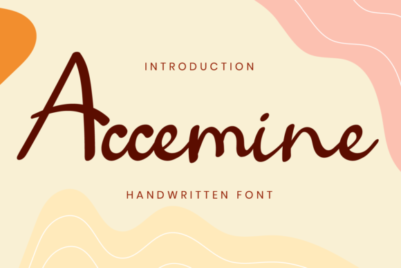 Accemine Font - Featured Image