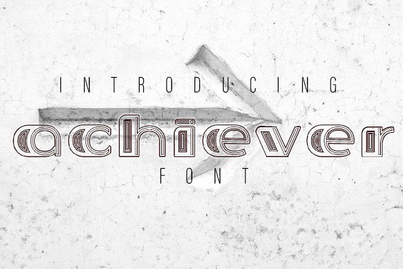 Achiever Font - Featured Image