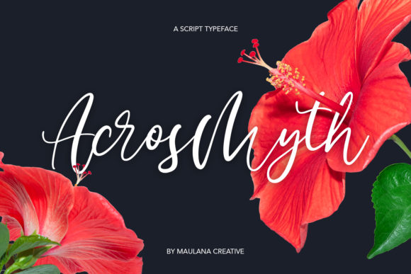 Acrosmyth Font - Featured Image