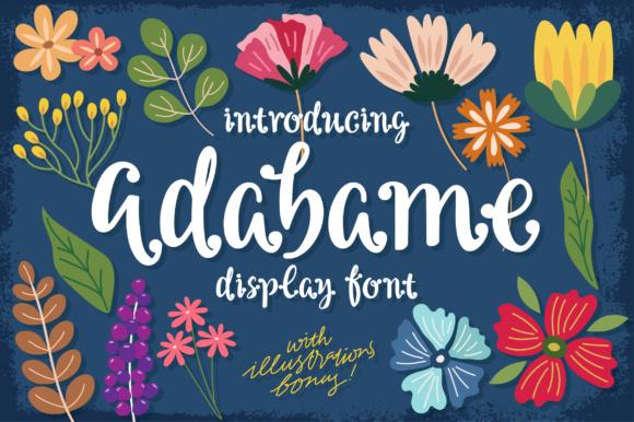 Adabame Font - Featured Image