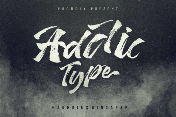 Addictype Font - Featured Image