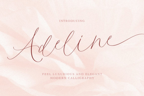 Adeline Font - Featured Image