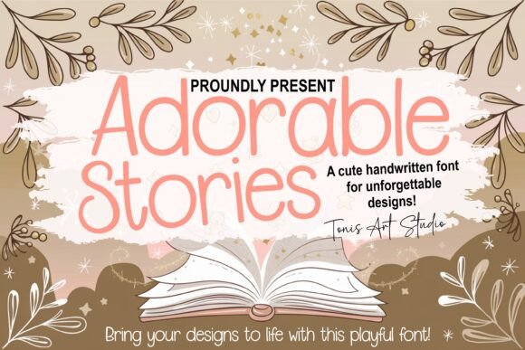 Adorable Stories Font - Featured Image