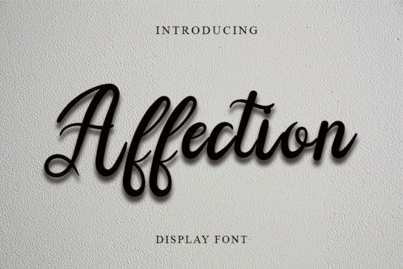 Affection Font - Featured Image