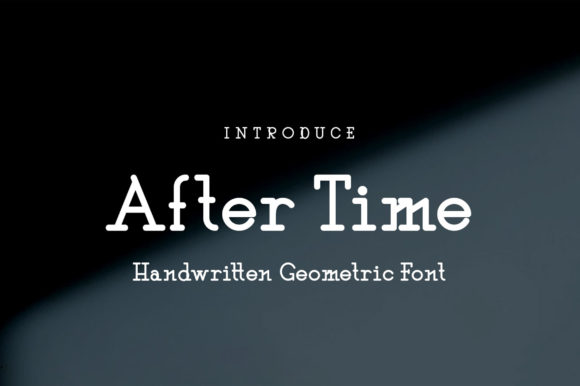 After Time Font - Featured Image