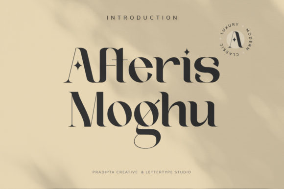Afteris Moghu Font - Featured Image