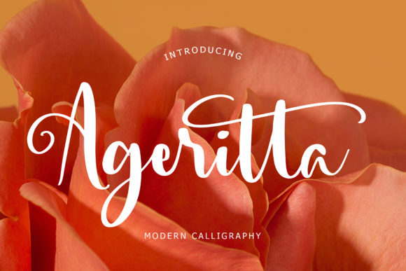 Ageritta Font - Featured Image