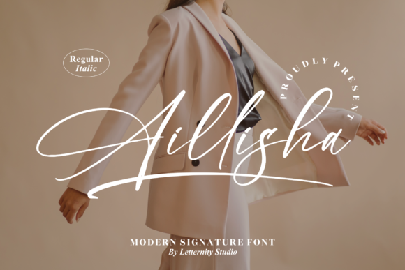 Aillisha Font - Featured Image