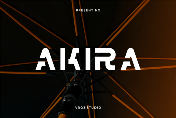 Akira Font - Featured Image