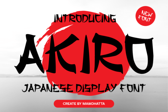 Akiro Font - Featured Image