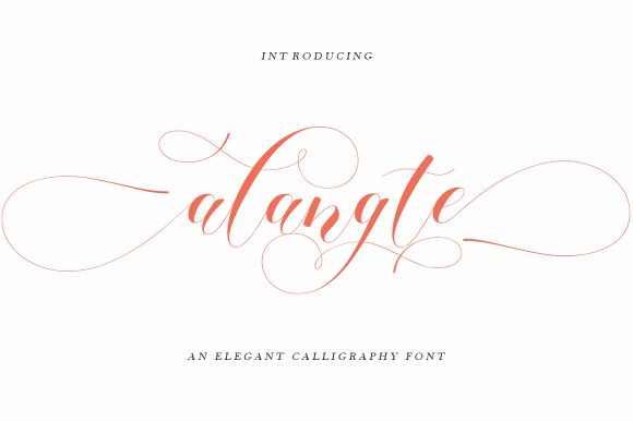 Alangte Font - Featured Image