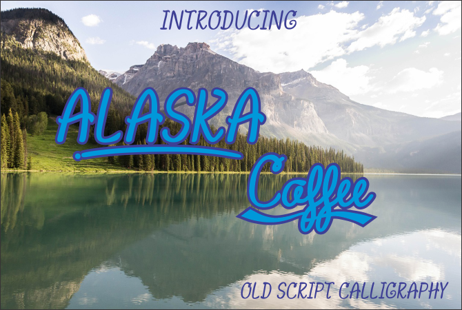 Alaska Coffee Font - Featured Image
