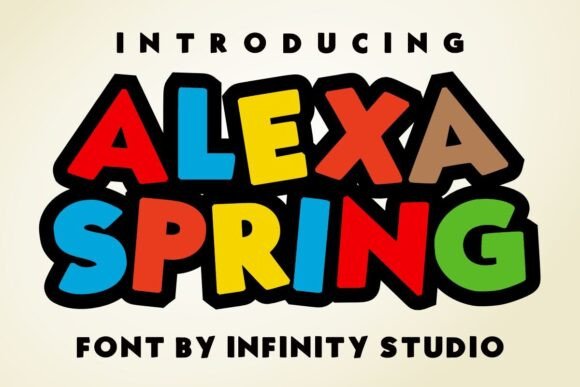 Alexa Spring Font - Featured Image