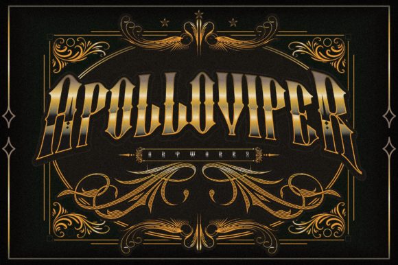 Alifapolloviper Font - Featured Image