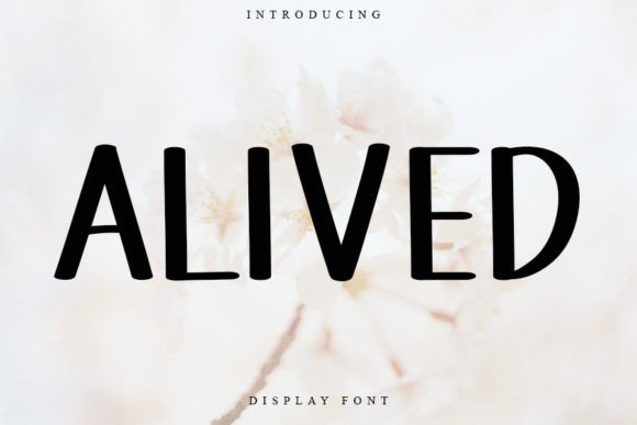 Alived Font - Featured Image