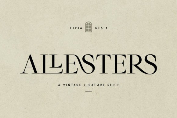 Allesters Font - Featured Image