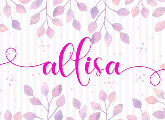 Allisa Font - Featured Image