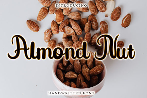 Almond Nut Font - Featured Image