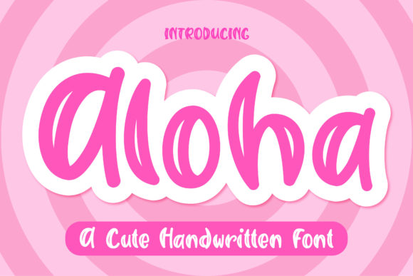 Aloha Font - Featured Image