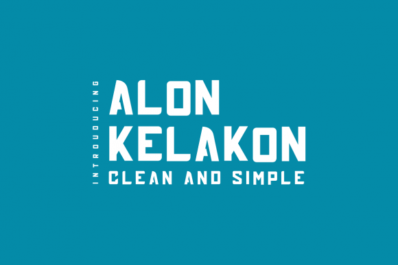 Alon Kelakon Font - Featured Image