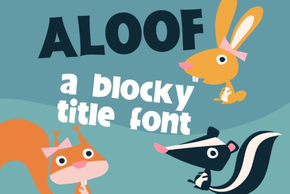 Aloof Font - Featured Image
