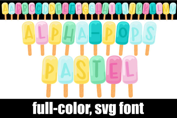Alpha Pops Pastel Font - Featured Image