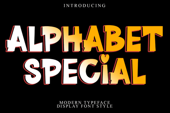 Alphabet Special Font - Featured Image
