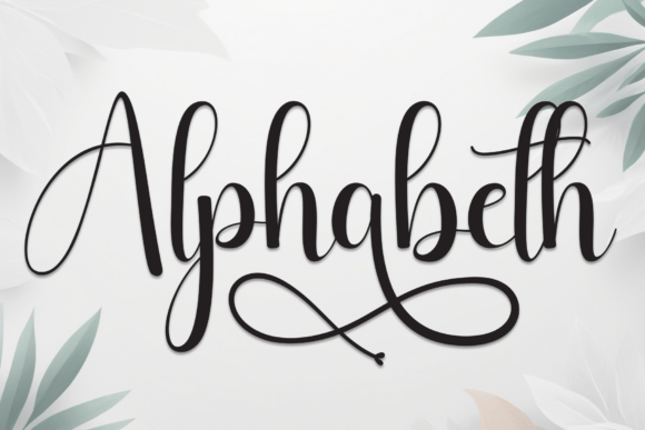 Alphabeth Font - Featured Image