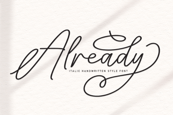 Already Font - Featured Image