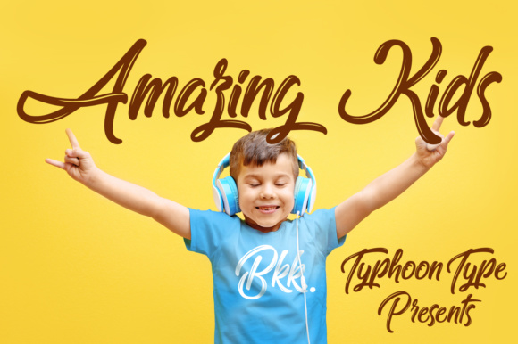 Amazing Kids Font - Featured Image