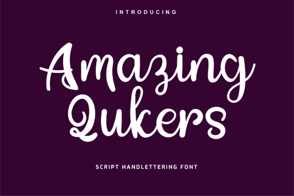 Amazing Qukers Font - Featured Image