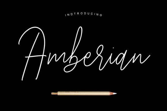 Amberian Font - Featured Image