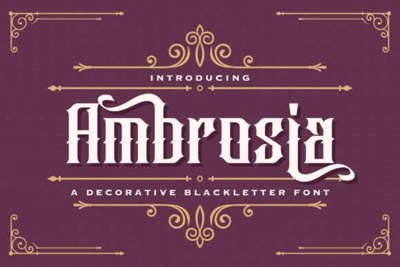 Ambrosia Font - Featured Image