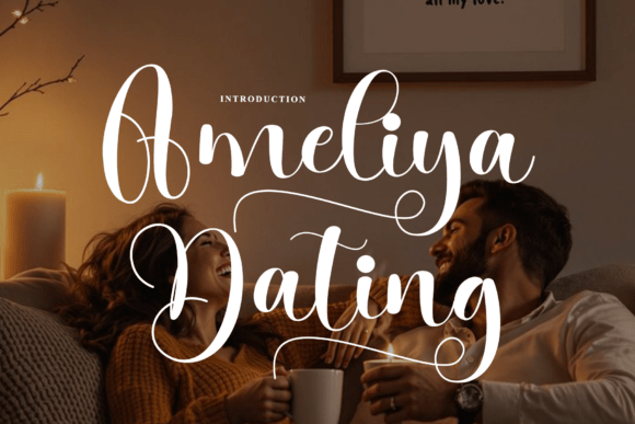 Ameliya Dating Font - Featured Image