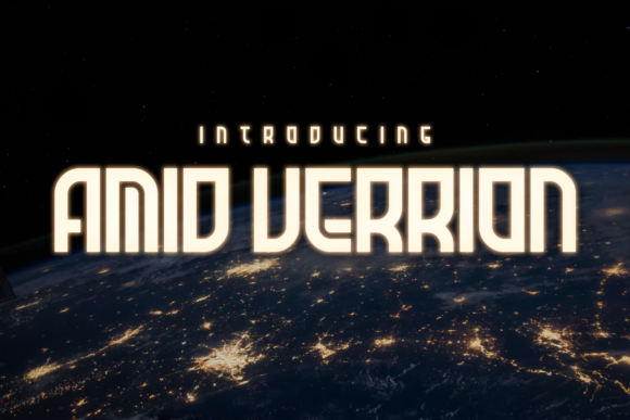 Amid Verrion Font - Featured Image