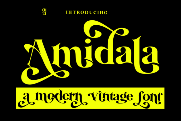 Amidala Font - Featured Image