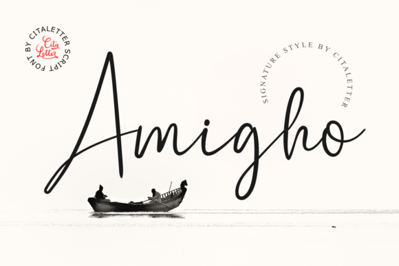Amigho Font - Featured Image