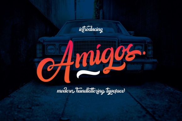 Amigos Font - Featured Image