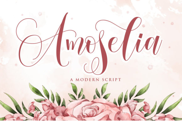 Amoselia Font - Featured Image