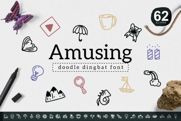 Amusing Font - Featured Image