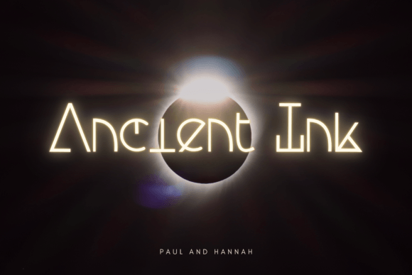 Ancient Ink Font - Featured Image